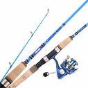 7'6" Custom Blue Inshore Spinning Combo, Medium Power image number 4
