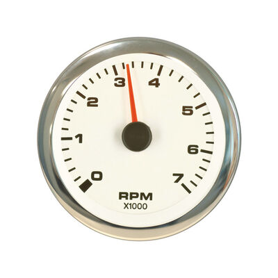White Premier Pro Series Tachometer, 7000 rpm, O/B & 4-Stroke Gas Engines