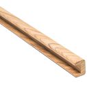 Large Cap Teak Molding, 1 3/16" x 7/8" x 5' image number 1