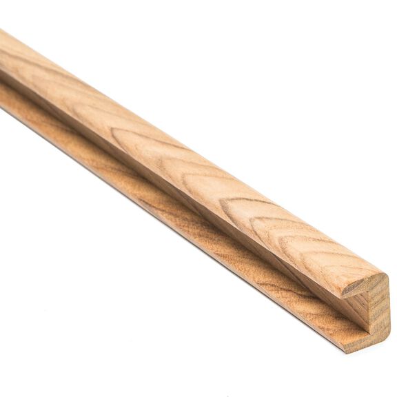 Large Cap Teak Molding, 1 3/16" x 7/8" x 5' image number 1