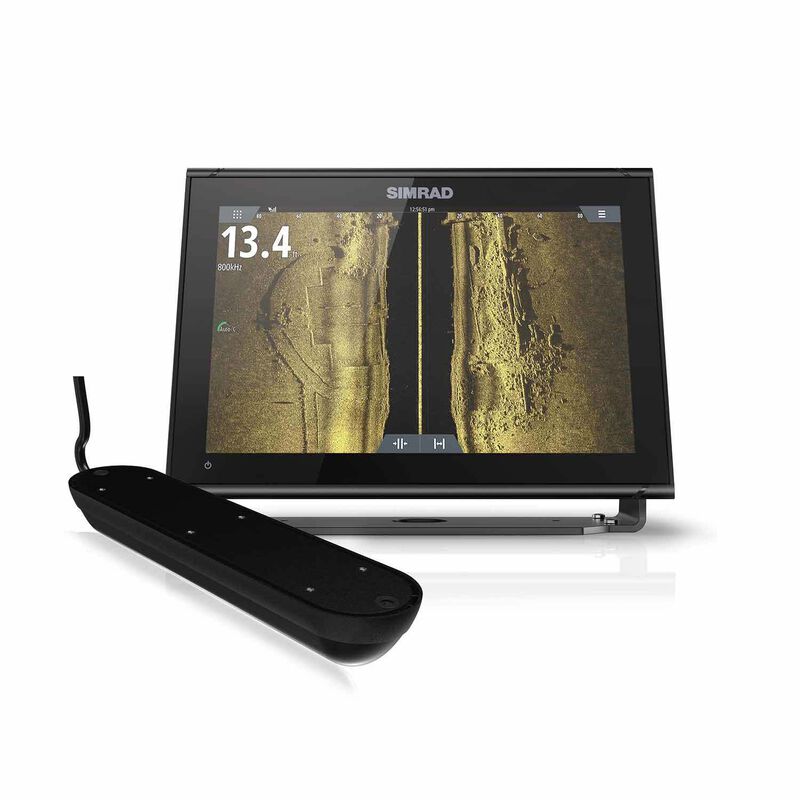 SIMRAD GO12 XSE Fishfinder/Chartplotter Combo with 3 in 1 Transducer