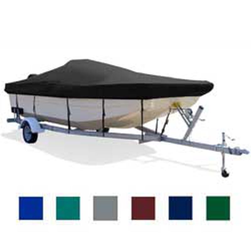 TAYLOR MADE Deck Boat Cover, OB, Navy Blue, Hot Shot, 21'5"22'4", 102