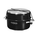 Professional Series Gourmet Nesting 10-Piece Jet Black Stainless Steel Induction Cookware Set with Ceramica&reg; Non-Stick image number 2