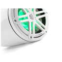 M3-770ETXv3-Gw-S-Gw-i 7.7" Enclosed Marine Coaxial Speaker System, Gloss White, White Sport Grilles with RGB LED Lighting image number 2
