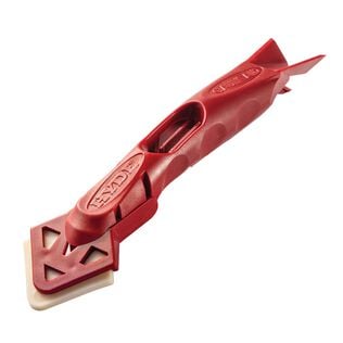 Caulk Aid Remover and Smoother Combination Tool
