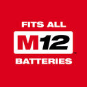 M12&trade; 12 Volt Lithium-Ion Cordless Variable Speed Polisher/Sander XC/Compact Battery Kit image number 7