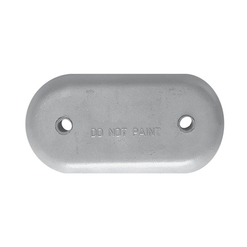 Zinc Hull Anode - 8 5/8" x 4 1/4" x  1" thickness (B) image number 0