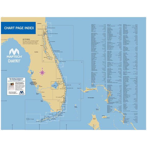 ChartKit&reg;&nbsp;Region 7, 18th Edition, Florida East Coast and the Keys image number 2