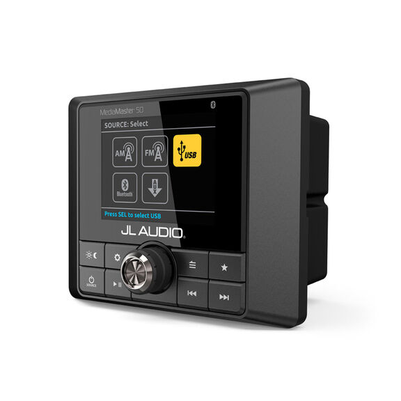 MM-50 MediaMaster&reg; - Full-Featured, Marine Receiver Source Unit with Color LCD display image number 1