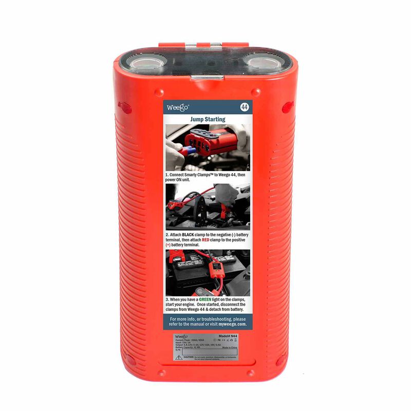 Jump Starter 44,  12,000 mAh Lithium Ion Battery,Water Resistant image number 3
