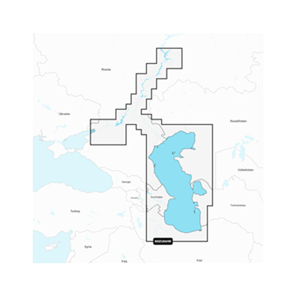 Garmin Navionics+ EU069R Caspian Sea and Lower Volga River, Electronic Chart image number 0