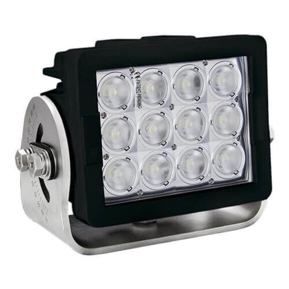 Imtra Offshore 12-LED Marine Deck Light - 11-65VDC, 84W, 60&deg;, Black Finish, IP68/69K image number 0