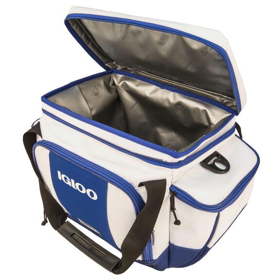igloo marine ultra tackle box 40 can cooler bag White Backpack 30 expandable side pockets IGLOO 18-Can Marine Ultra Tacklebox