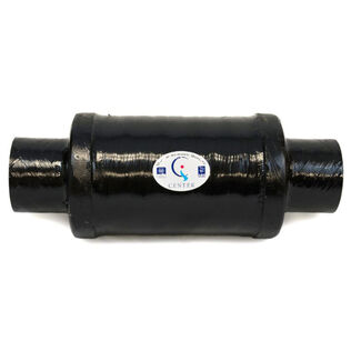MiniMax Muffler - 4" I/O dia x 8.38" Overall dia x 16.75" Length