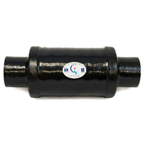 MiniMax Muffler - 4" I/O dia x 8.38" Overall dia x 16.75" Length image number 0