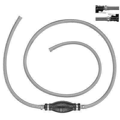 OMC O/B Standard Fuel Line, Quick Connect, 6' x 3/8"
