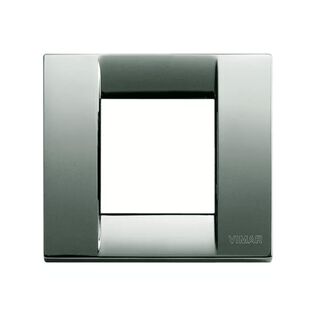 Vimar Idea Classica 17092.36 1-Module Cover Plate, Polished Chrome