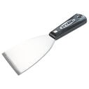 Black & Silver 6'' Stiff Scraper image number 0