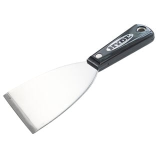 Black & Silver 6'' Stiff Scraper