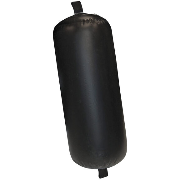 36" Dia. X 48" L Super Duty Inflatable Yacht Fender, Black image number 0