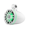 HYDRO 8" Marine Tower Speakers with Integrated RGB LED Lights, 375 Watts, White image number 5