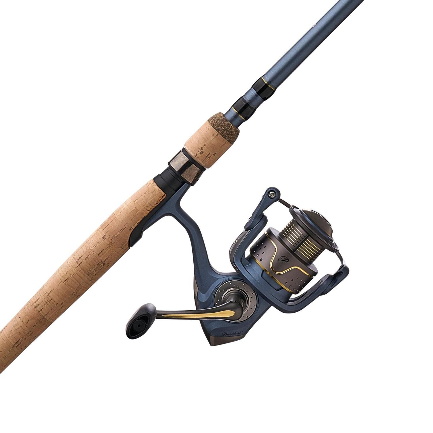 7' Pflueger President Spinning Combo