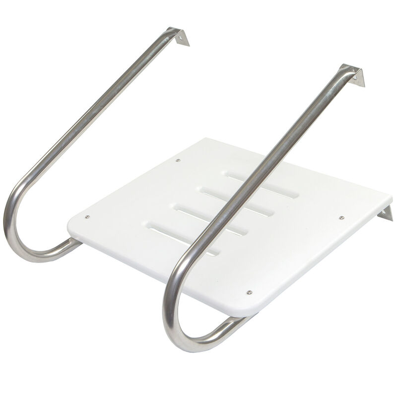 Poly Swim Platform with Mounting Hardware for Boats with Inboard/Outboard Motor image number 1