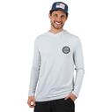 Men's Ocean Bound UPF Solid Hooded Shirt image number 2