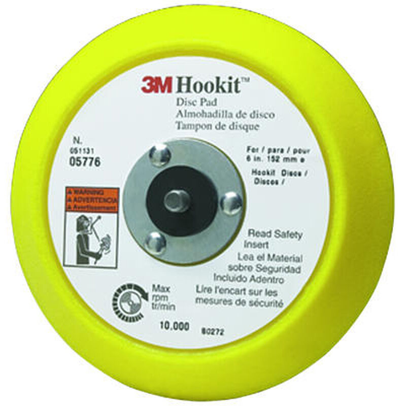 3M 6" Hookit™ Sanding Disc Pad West Marine