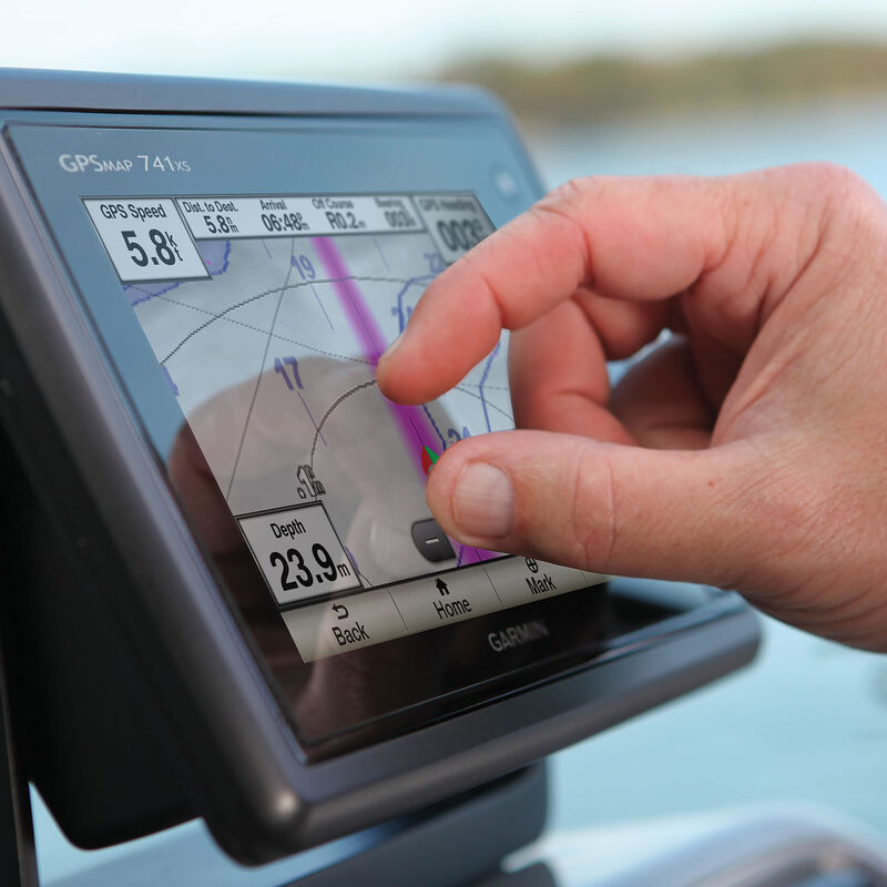 GPSMAP 741xs Multifunction Display with  U.S. Coastal and Inland Charts, Transducer Sold Separately image number 3