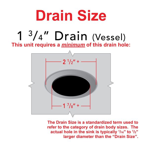 1-3/4" Drain, Touch Trap Sink Drain with Cover no Overflow, 3/4" & 1" Hose Barb Brushed Nickel image number 6