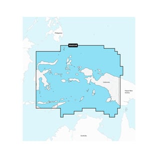 Garmin Navionics Vision+ AE024R Central West Papua and East Sulawesi, Electronic Chart