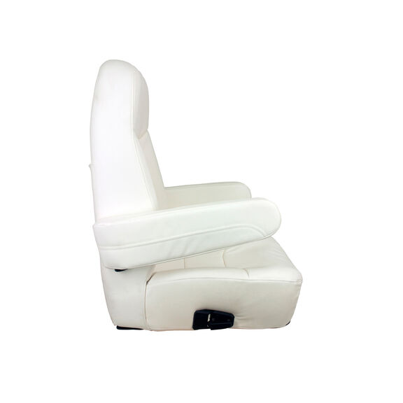 White Mariner Pilot Helm Seat image number 1