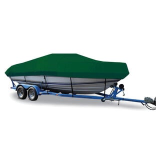 V-Hull Cuddy Cabin Cover, OB, Forest Grn, Hot Shot, 22'5"-23'4", 102" Beam