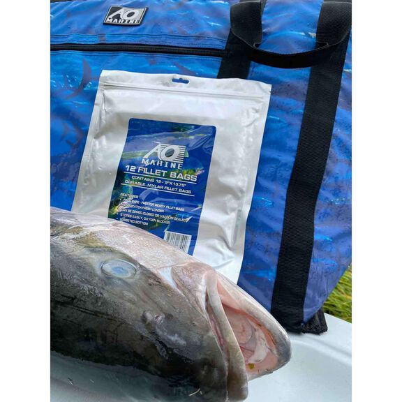 Ziplocked Mylar Fillet Bags, 12-Pack image number 4