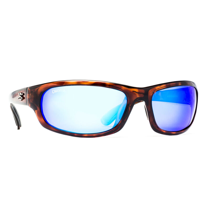 Calcutta Steelhead Sunglasses Tortoise/Blue Mirror SH1BMTORT
