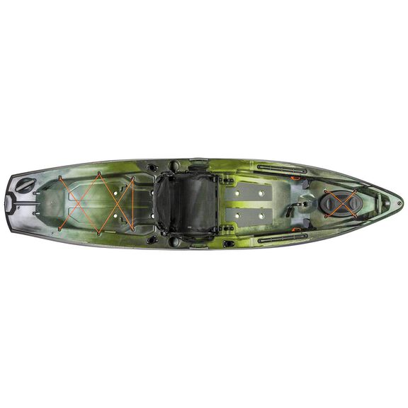 Topwater 120 Sit-On-Top Angler Kayak image number 0