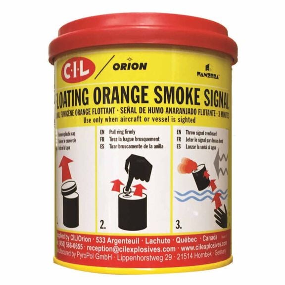 Orange SOLAS Floating Smoke Signal image number 0