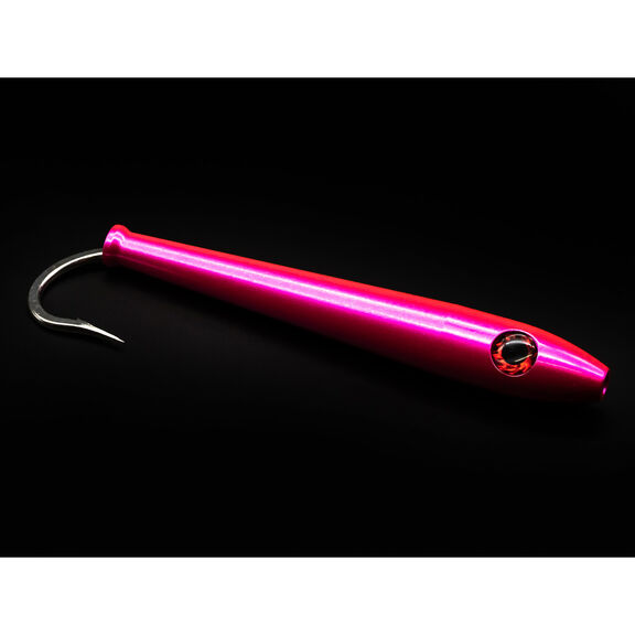 Large Aluminum 6" Tuna Stick Pink image number 0