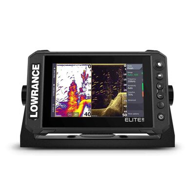 Elite FS 7 Fishfinder/Chartplotter Combo with Active Imaging 3-in-1 Transducer and C-MAP Contour Charts