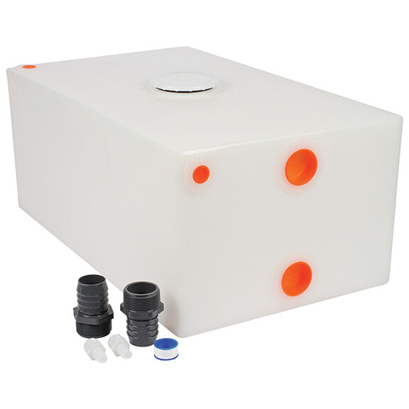 28 Gallon Heavy-Duty Water/Holding Tank, 3/8" Wall image number 0