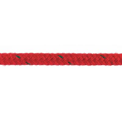 3/8" Trophy Braid, Red, Sold by the Foot