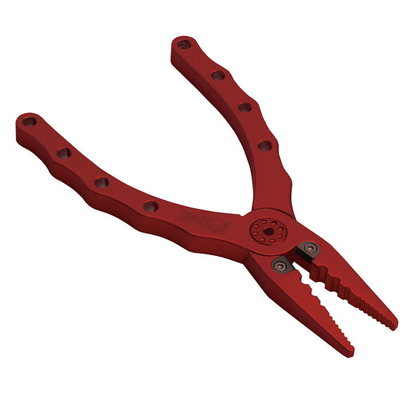 P-Line Aluminum Plier, Silver/Red Center Cutter image number 0