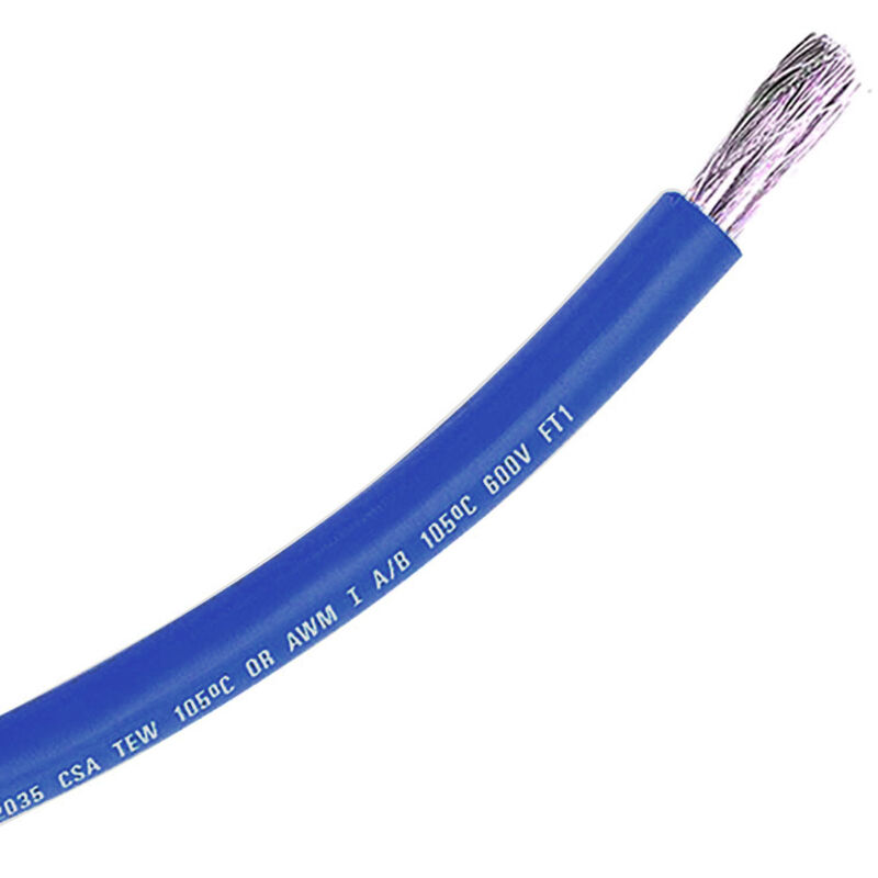 14 AWG Primary Wire by the Foot, Blue image number 0