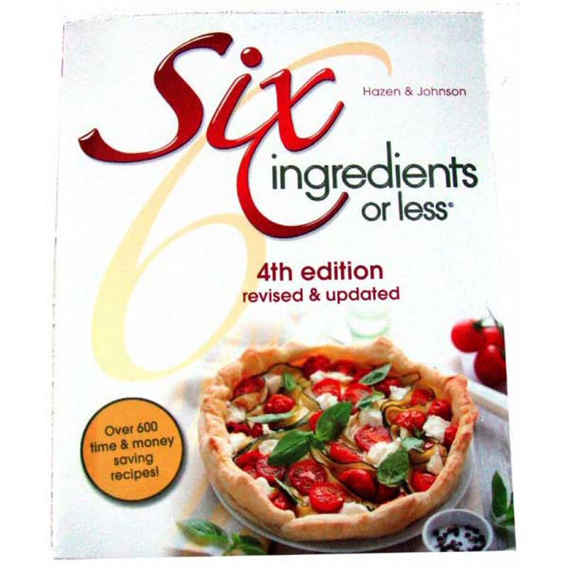 Six Ingredients or Less, 4th Edition image number 0