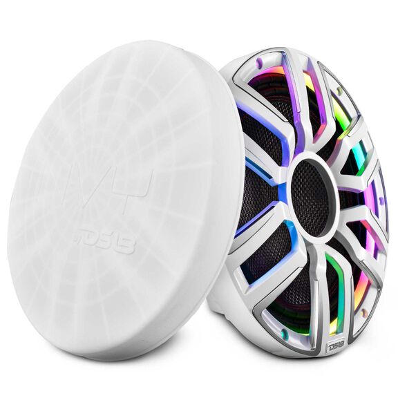 12" Neodymium Marine & Powersport Subwoofer with Digital LED Lights and Carbon Fiber Cone | 800W RMS 4-Ohm image number 0
