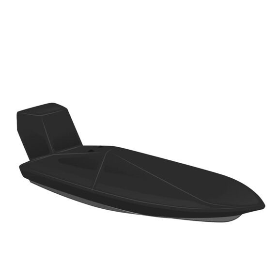 Exact Fit Boat Cover For 1998 Mirage 190 SF O/B- Sharkskin Plus - Sharkskin Blue image number 0
