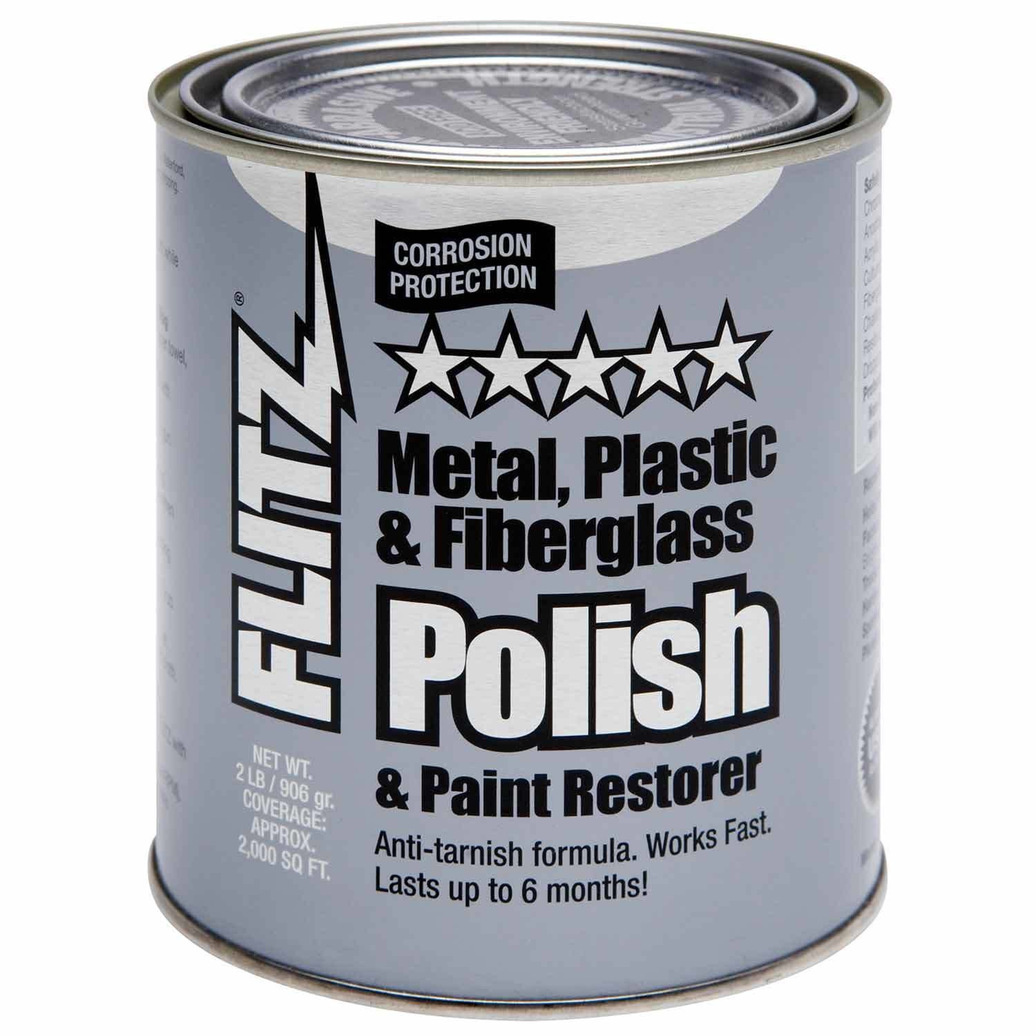 Metal, Plastic & Fiberglass Polish Cream Paste, Quart