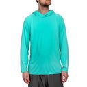 Men's Solid Performance Fishing Hooded Shirt image number 0