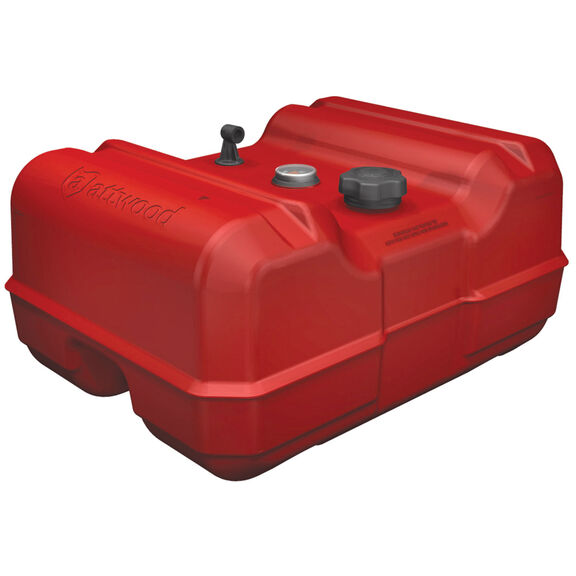 12 Gallon Low-Profile, Low-Permeation Above-Deck Fuel Tank image number 0